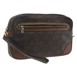Louis Vuitton Pre-owned Vintage Monogram Clutch - - Pre-owned - Donna - Marrone - ONE SIZE