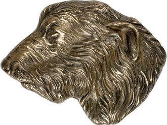 OEM Irish Wolfhound: Una Placa Conmemorativa Con Un Perro, Un Agradecimiento Personalizado, Un Premio, Un Diploma Con Dedicatoria De La Marca Art-dog