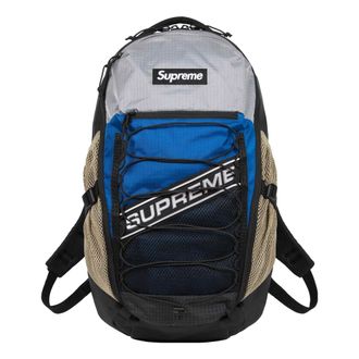 SUPREME FW23 3D Logo Backpack Blue SUP-FW23-0801
