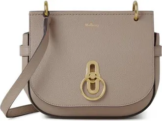 Mulberry Small Amberley Leather Satchel in Cashmere Taupe at Nordstrom