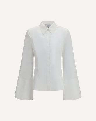 Gabriela Hearst Jataya Fitted Cotton Shirt Female 42