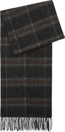 Barbour Omkeerbare Sjaal in Grijs/Blauw - unisex - Wintersjaals - Veelkleurig - ONE Size - Accessoires