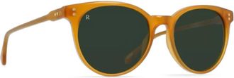 Raen Optics Womens Norie Cat-Eye Sunglasses In Honey / Bottle Green