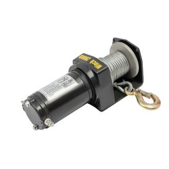 OEM Cabrestante El&eacute;ctrico, Control Remoto, Alta Resistencia, Negro