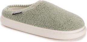 Muk Luks Luan Faux Shearling Clog Slipper in Sage at Nordstrom Rack, Size X-Large