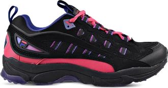 Fila Sneakers Boveasorus 98 con lacci e inserti - Nero