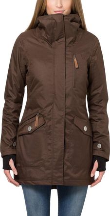 Berydale Berydale Womens Coat: Wind and Waterproof Parka jacket, Brown, 18 (Manufacturer size: 2XL)