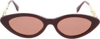 Fendi Sunglasses, female, Yellow, Size: ONE SIZE Sunglasses