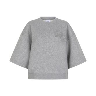 Dante6 Fallon Sweater - Dames - Sweatshirts & Hoodies - Grijs - Maat: M Katoen