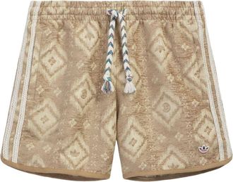 adidas x CLOT Heritage Print Short Asia Sizing Warm Sandstone KE7068