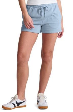 Beyond Yoga Luxe Fleece Sweat Shorts in Blue Zen at Nordstrom Rack, Size X-Large