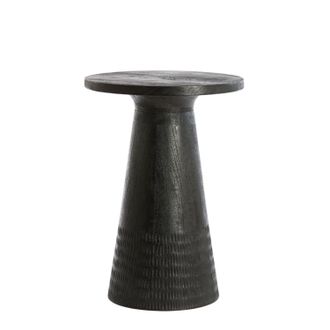 Light & Living Mesa Auxiliar Light & Living Paxos Negro Mate - &Oslash;45x64 Cm
