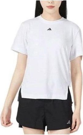 adidas (WMNS) adidas D2T T-Shirt Asia Sizing White HS8108
