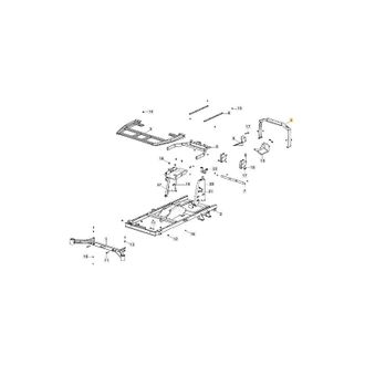 STIGA Sports Staffa trattorino rasaerba modelli GYRO900e ORIGINALE STIGA 387773617/0