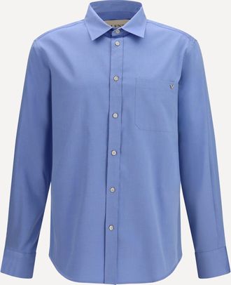 Valentino Camicia in cotone leggero con VGold Man 41