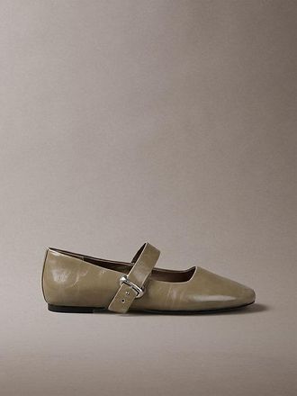 Calvin Klein Bailarinas De Piel Mary Jane