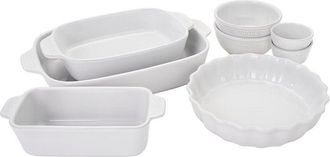 J.A. Henckels International ZWILLING J. A. HENCKELS Ceramics 8pc Mixed Bakeware & Serving Set