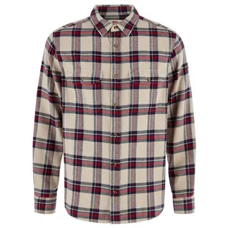 Fj&auml;llr&auml;ven &Ouml;vik Heavy Flannel Shirt Hemd f&uuml;r Herren | grau