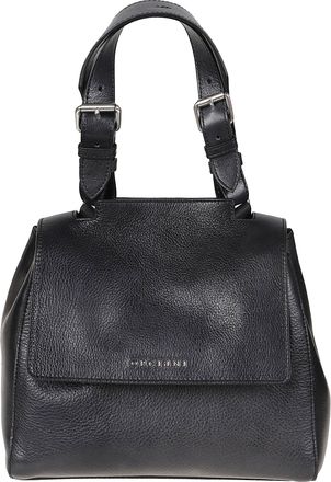 Orciani Sveva Small Calf Leather Shoulder Bag