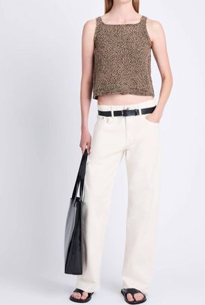 Proenza Schouler Label Drew Sweater In Marled Knits