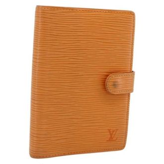 Louis Vuitton Pre-owned Accessories, female, Orange, Size: ONE SIZE Pre-owned Day Planner Cover