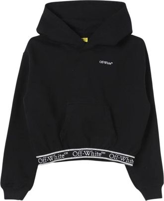 Off-white Kids Sweatshirts, male, Black, 8 Y, Kids Jumper Knitwear