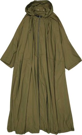 Herno Oversized Parka met Capuchon - Dames - Parka Jassen - Groen - S - Polyester - Jassen