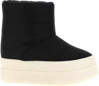 Rick Owens Womens Mega Bumper Low Lunar Ankle Boots