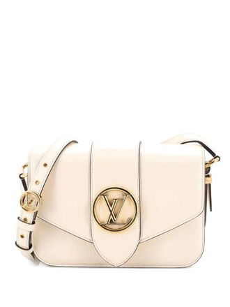 Louis Vuitton LV Pont 9 Bag Leather crossbody bag - Neutrals