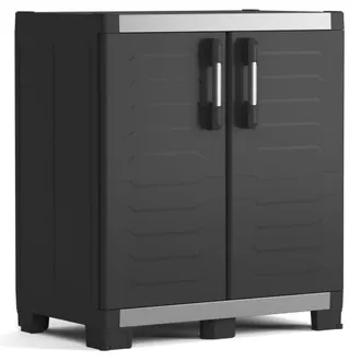 Keter Armadio Porta Utensili Garage Xl Keter Basso Ripiani Rinforzati 1 Mt