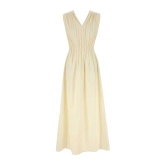 AMOTEA Midi Dresses, female, Yellow, Size: XL Antea Dress