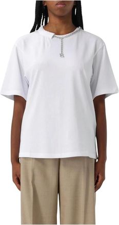 Sportmax Mujer, Camisetas, Blanco, Talla: M