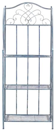 Safavieh Estante hierro de marruecos azul