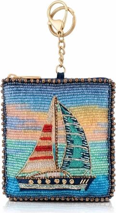 Mary Frances Womens Coin Purse In Yacht Life