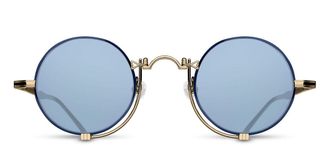 Matsuda 10601H BG-NVY Mens Sunglasses Gold Size 45