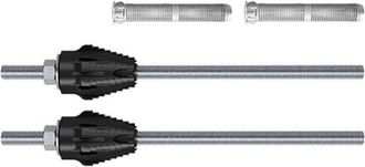 Fisch SET 2 PZ FISSAGGI CARICHI PESANTI THERMAX PER FACCIATE C/CAPPOTTO 18x370 mm M16