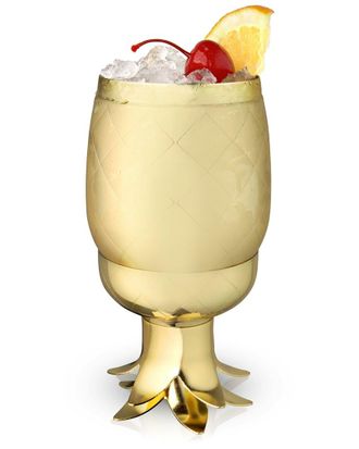 Viski Pacific Gold Pineapple Shaker
