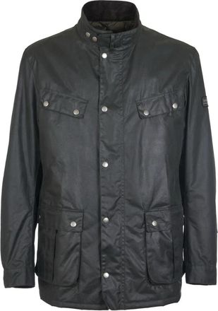 Barbour Duke Wax Jacket voor Mannen - Heren - Zomerjassen - Groen - M - Jassen