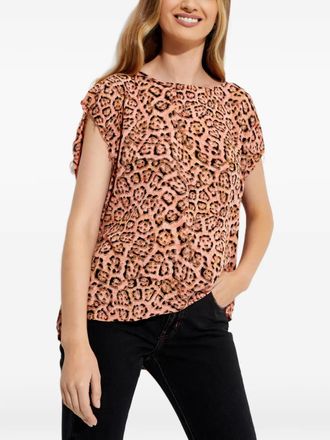 One Teaspoon T-shirt con stampa - Arancione