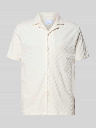 Lindbergh Lindbergh Regular Fit Freizeithemd mit Reverskragen in Weiss, Gr&ouml;&szlig;e XXXL