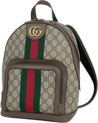 Gucci Zaino Pre-owned GG Supreme - - Pre-owned - Donna - Beige - ONE SIZE