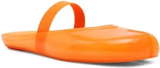 Steve Madden Cova Jelly Mule in Orange at Nordstrom, Size 9