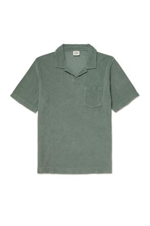 Hartford Cotton-Terry Polo Shirt
