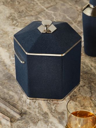 Forwood Design Faux Shagreen Ice Bucket