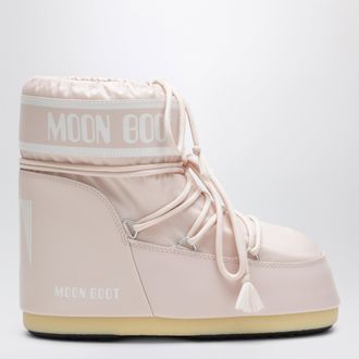 Moon Boot Stivale Icon Low rosa in nylon