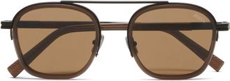 Ermenegildo Zegna Occhiali da sole Orizzonte - Marrone