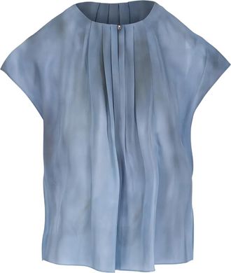 Vince Blusa plissettata