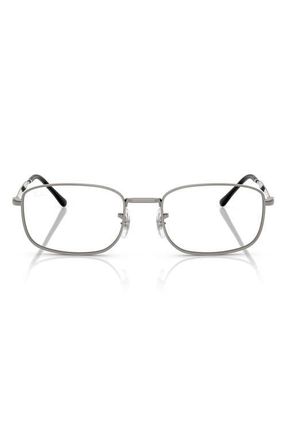 Ray-Ban 52mm Pillow Optical Glasses in Gunmetal at Nordstrom