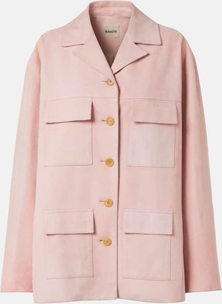Khaite Morsson suede jacket