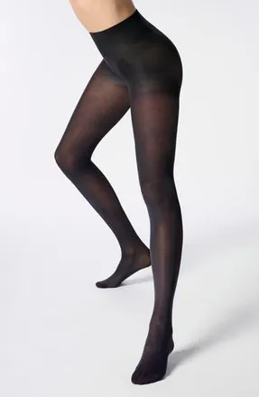 Orobl&ugrave; Shining Rain Rhinestone Tights in Black at Nordstrom Rack, Size Small/medium